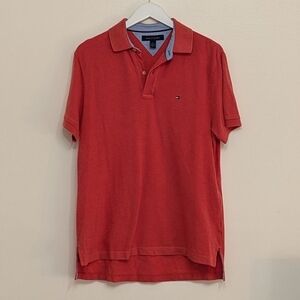 Tommy Hilfiger Red Polo Small Short Sleeve